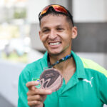 Bronze na prova dos 5000m, Wendell Jerônimo é um dos quatro mato-grossenses que participam da competição  - Foto por: Christiano Antonucci/Secom-MT